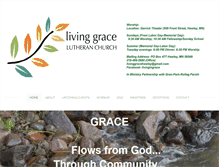 Tablet Screenshot of livinggracehawley.org